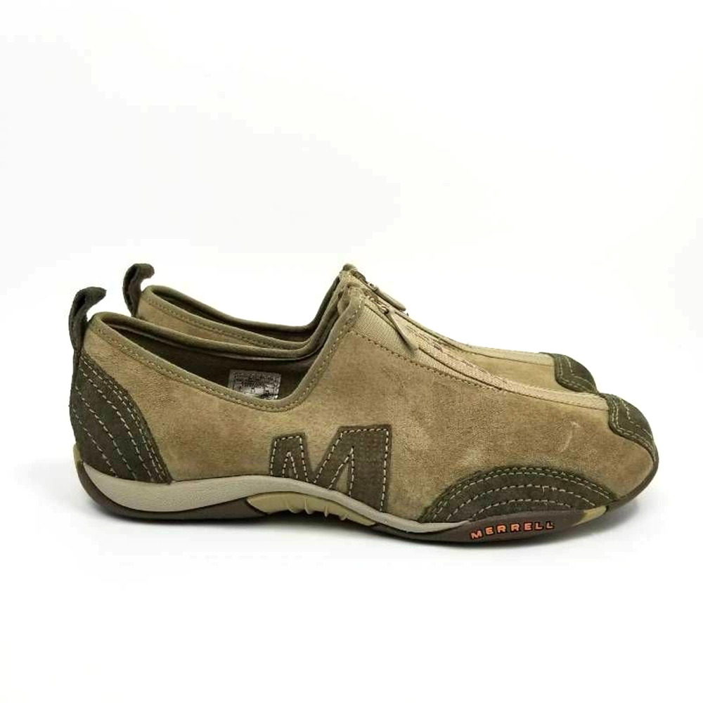 Merrell Womens Barrado Sneaker Shoes Tan 76112